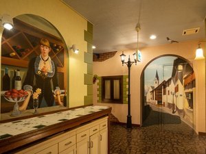 廊下や天井・壁に床ナンチャラがトリックアート？